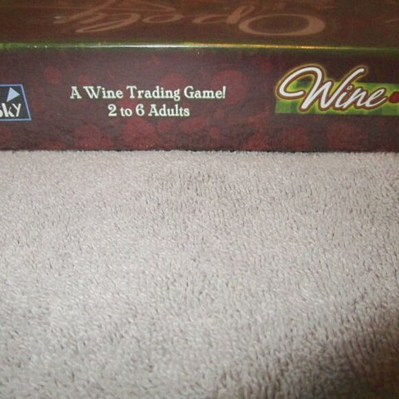NOS Wineopoly WINE Monopoly BOARD GAME Adult PARTY Fun SEALED Vtg USA MADE - Picture 5 of 12
